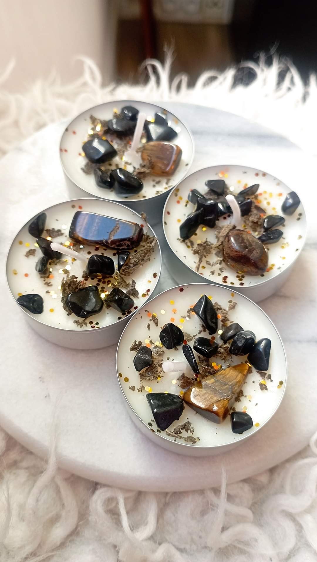 bougie chauffe plat de protection 4/paquet