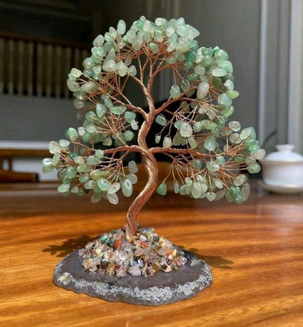 arbre de vie en aventurine verte