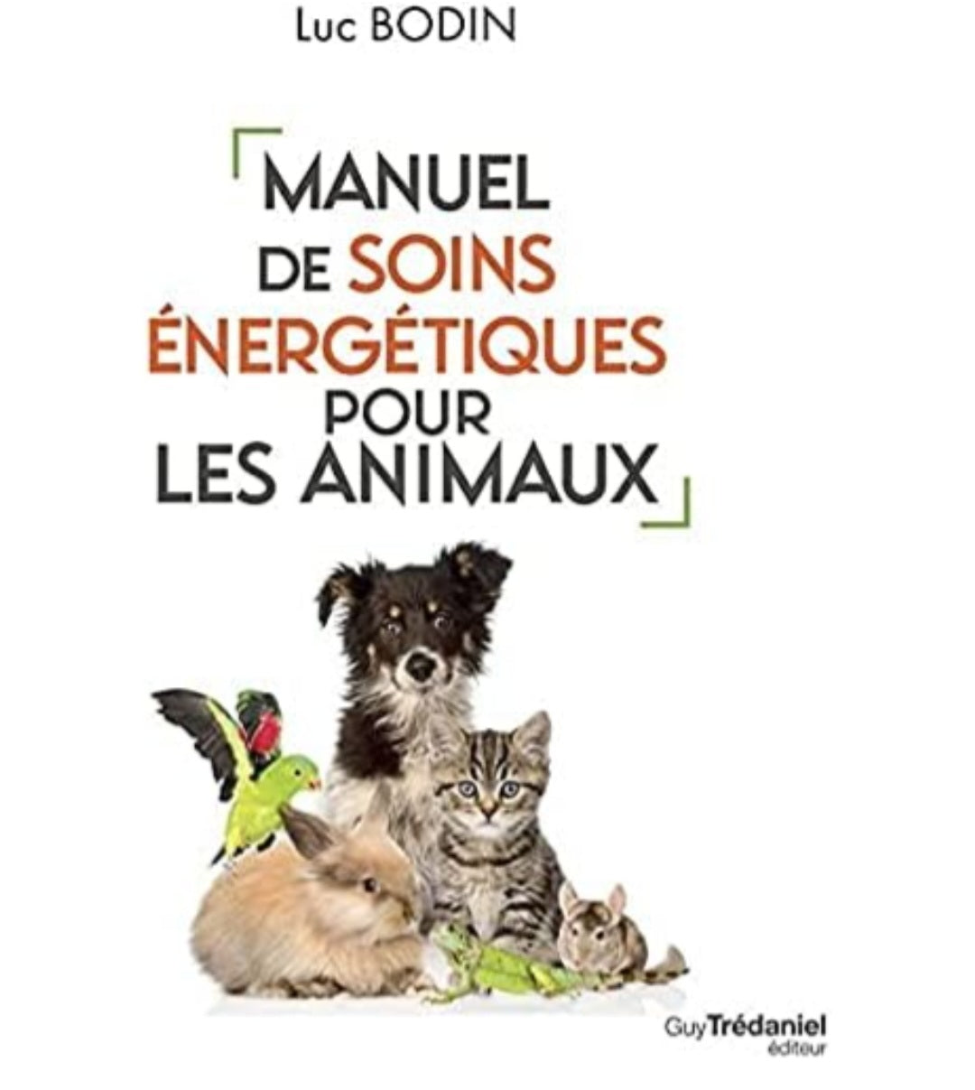 livre Manuel de soins énergétiques pour les animaux