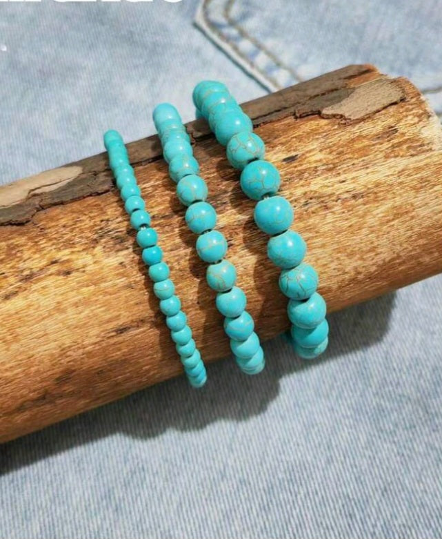 bracelet en turquoise
