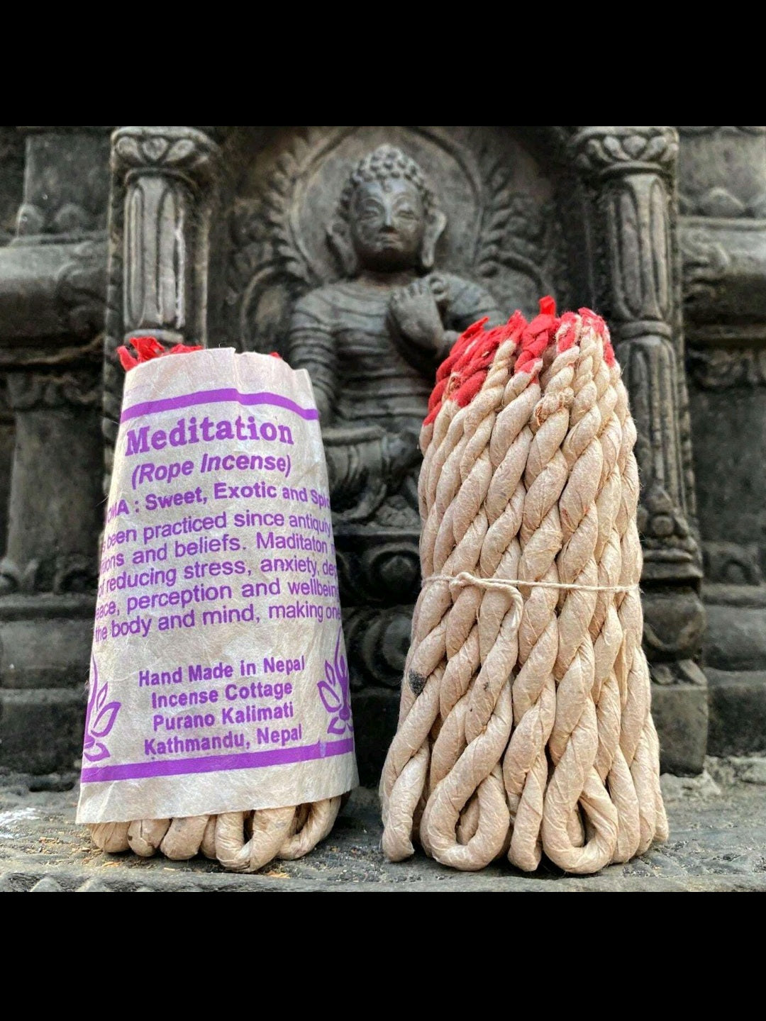 encens en corde pour la méditation 40 pièces