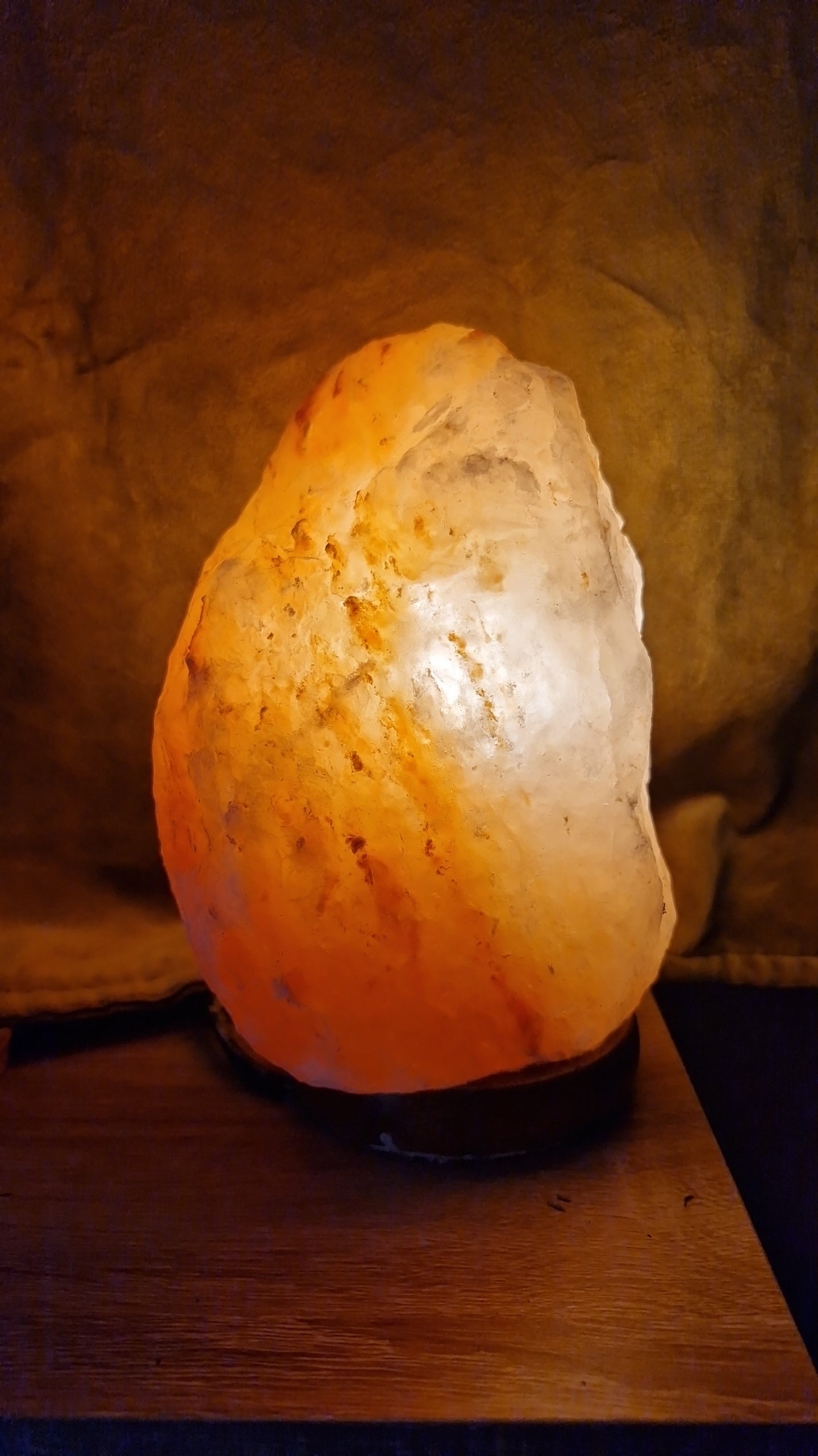 lampe de pierre de sel d'hymalaya