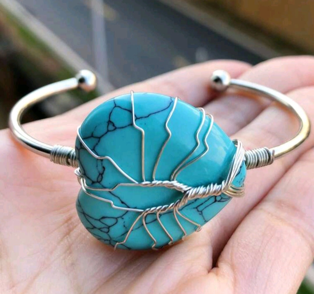 bracelet en turquoise