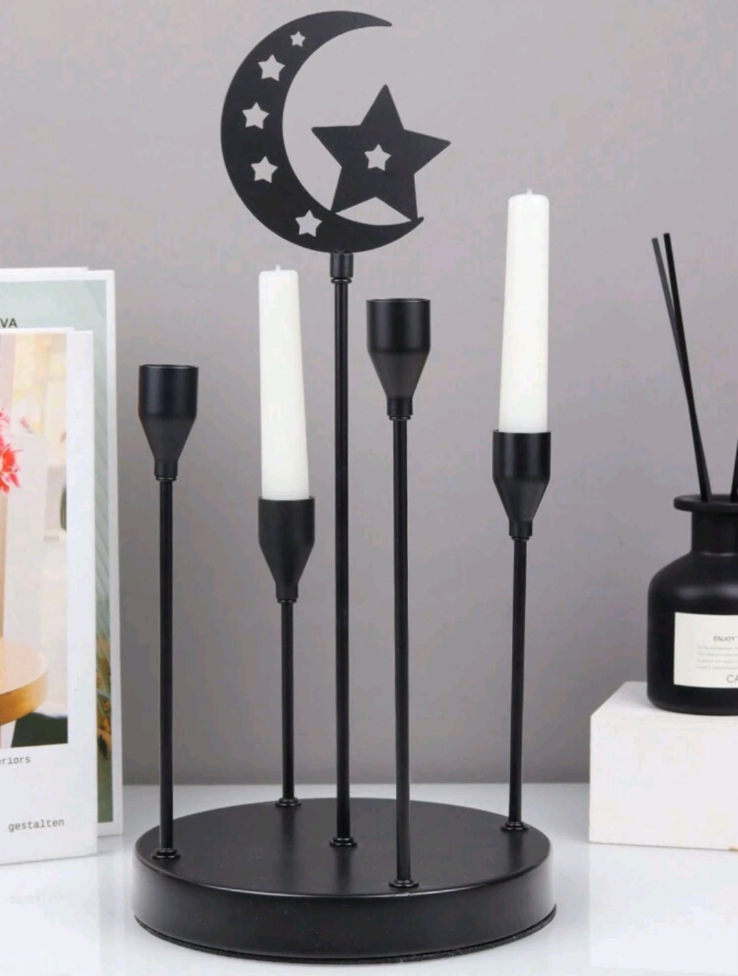 bougeoir noir