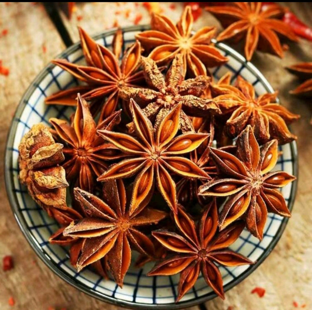 90g de fleures d'anis