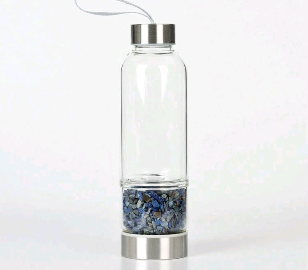 gourde d'energie en lapis lazuli