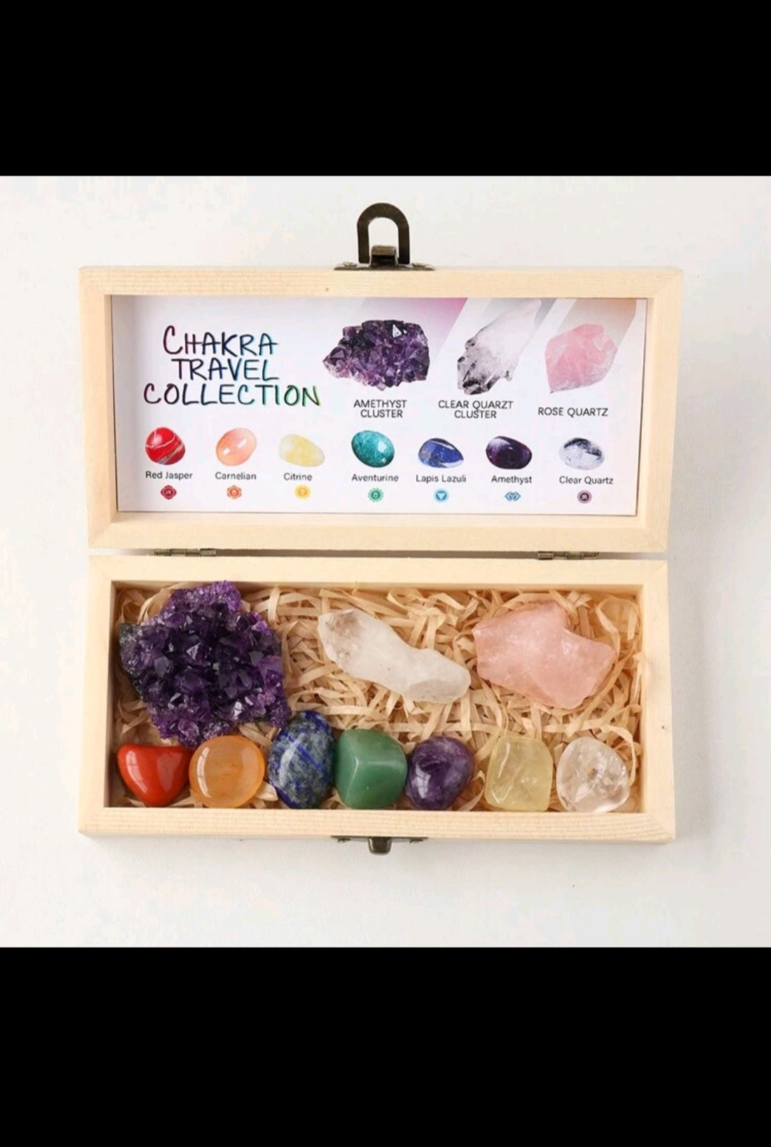 coffret de pierres Naturelles