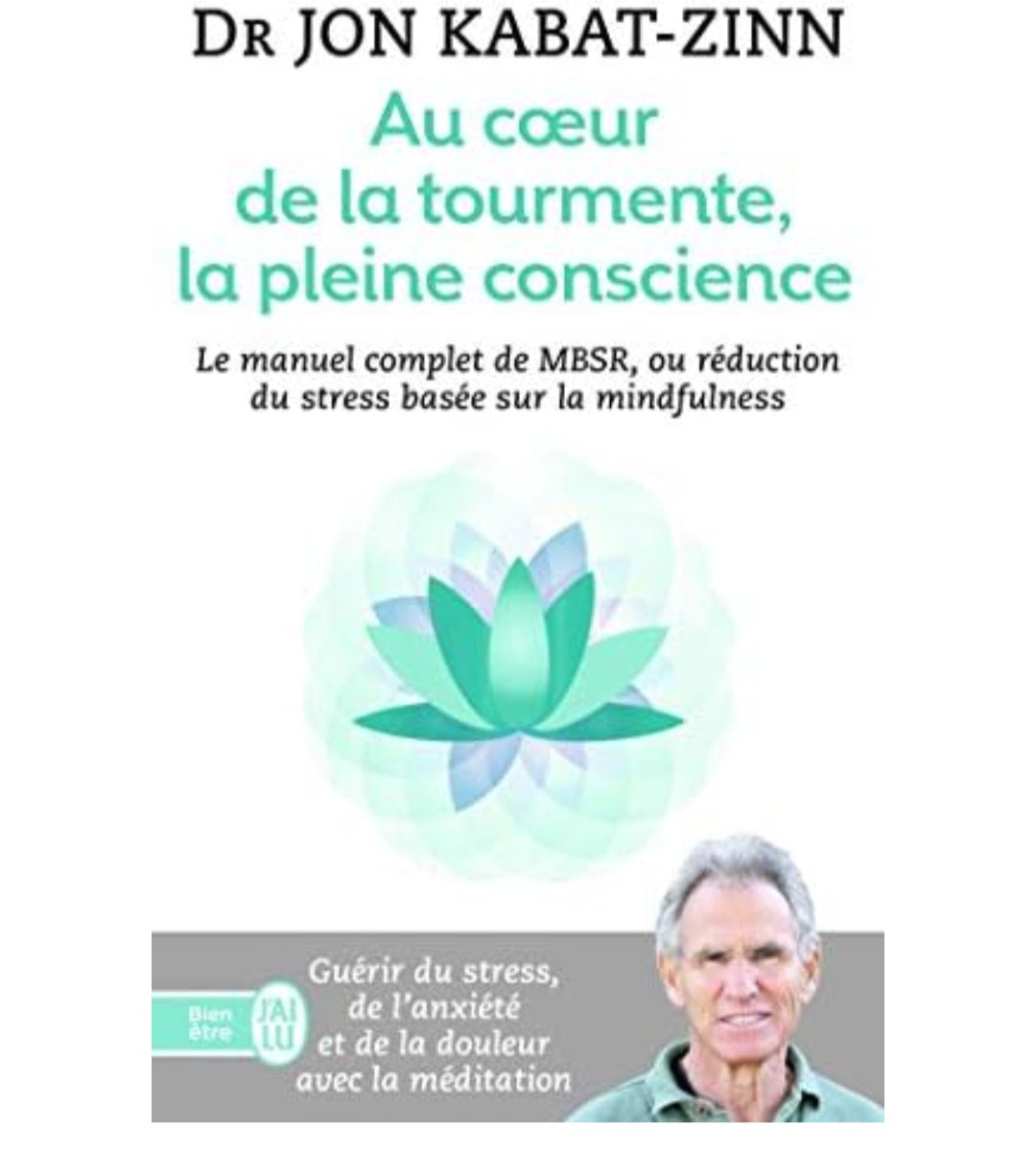 livre Au coeur de la tourmente, la pleine conscience