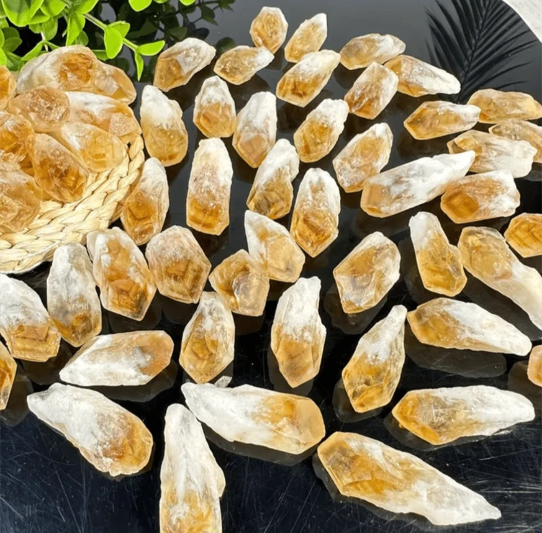 pierre naturelle citrine 3p