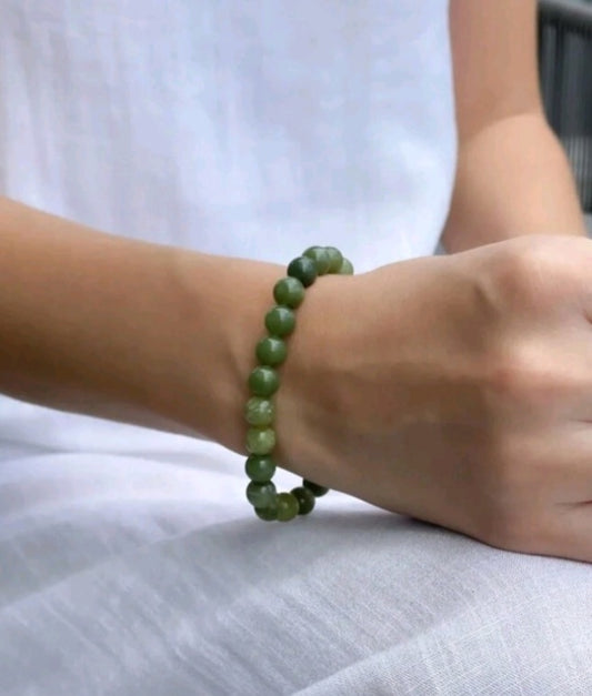 bracelet jade vert