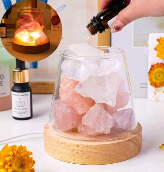 lampe aromatique améthyste