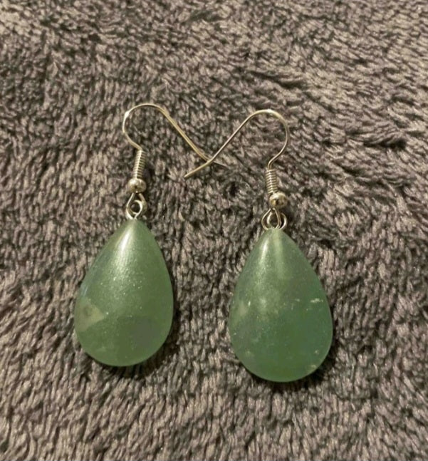 boucle d'oreille en pierre naturelle
