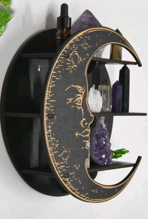 étagère a cristaux 25cm