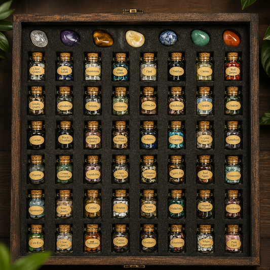 coffret de Pierres Naturelles 55 pièces