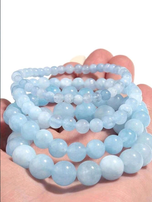 bracelet apatite bleu